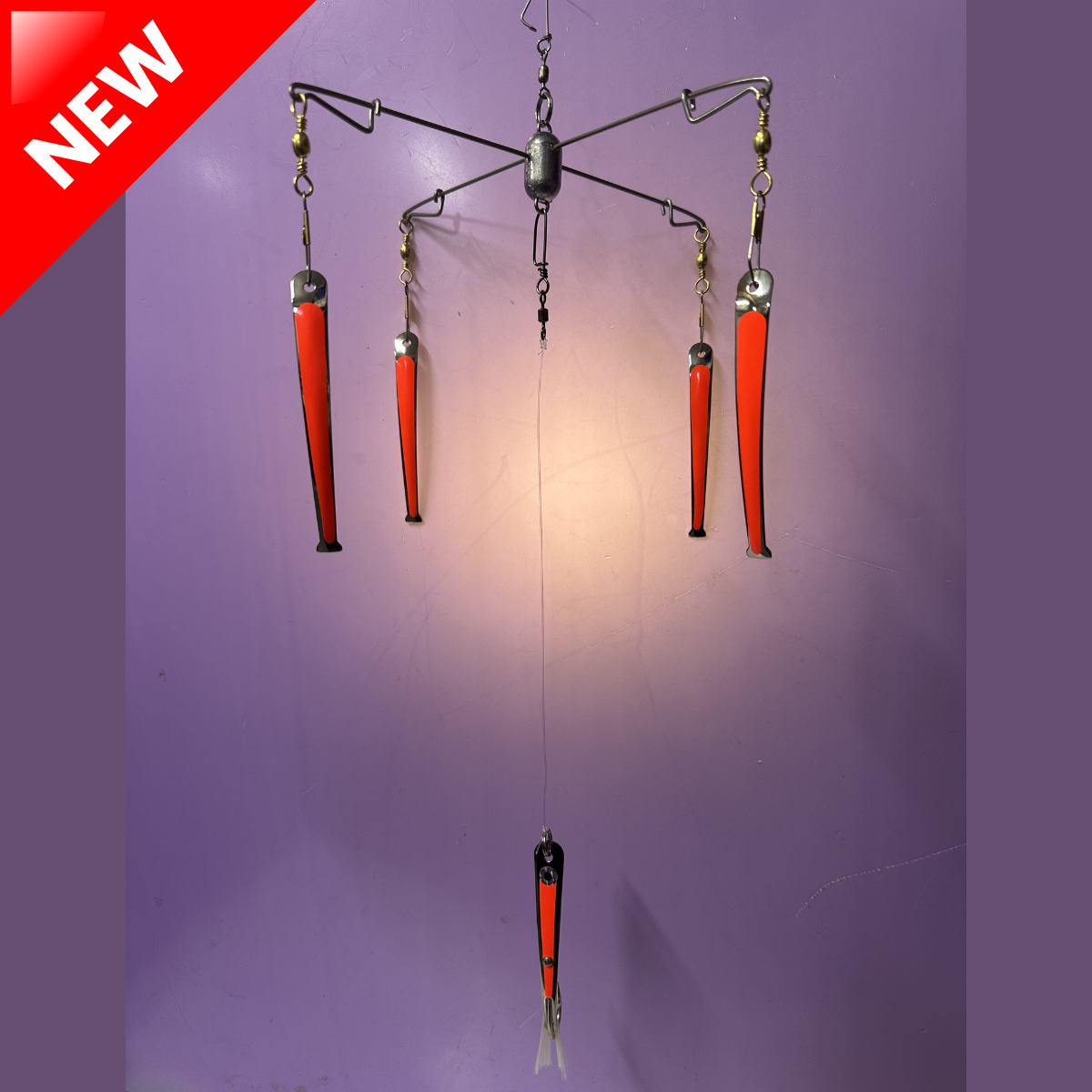 9" Spoonbrella Rig | Light Tackle & Kayak Edition